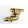 CODO EMPOTRAR METALICO 16x1/2" PARA ENCASTRAR, LATON WIRSBO UPONOR