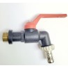 GRIFO JARDIN CODILLO 1/2 CON RACOR MANGUERAVALVULA TIPO ARTIC BAJA TEMP.JARDIN-20GRADO 1/2"