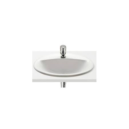 Lavabo Sidney 65 cm. c/ancl.ROCA  BLANCO