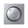 TAPA+BOTON REGULADOR ELECTRONICO SIMON 82ALUMINIO
