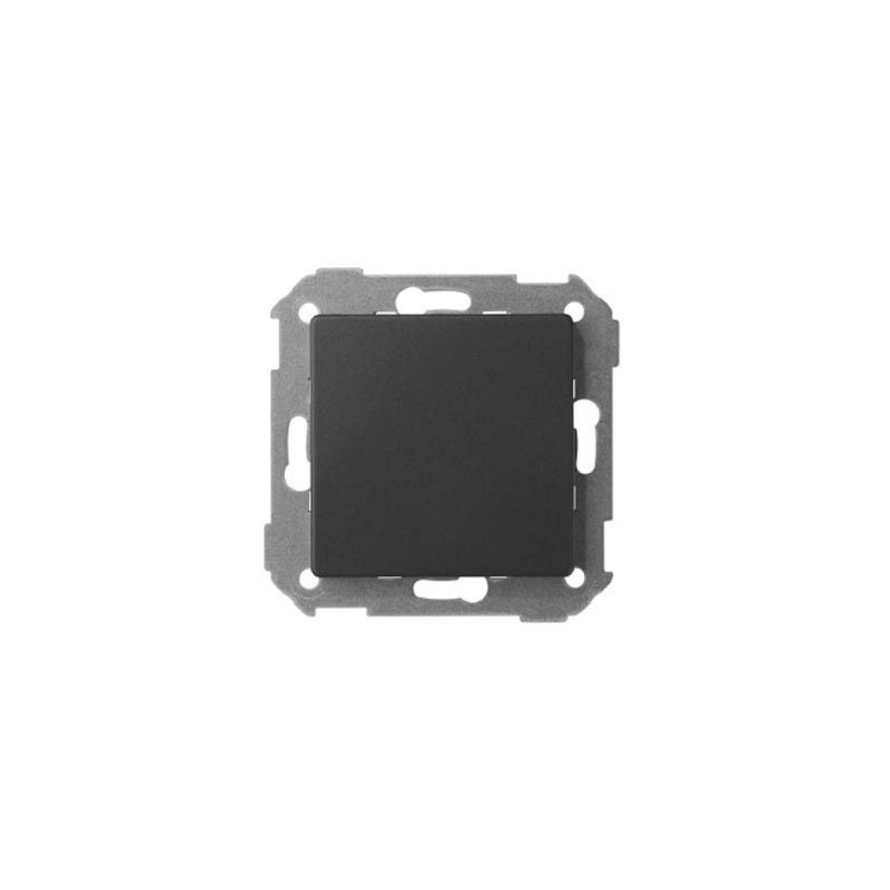 Tapa ciega bastidor Simon 82 82800-38 color grafito