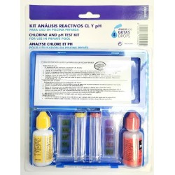 kit ANALISIS REACTIVOS CL Y PH PISCINAS