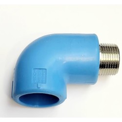 CODO MIXTO 32MM,1" ROSCA MACHO ITALSAN NIRON