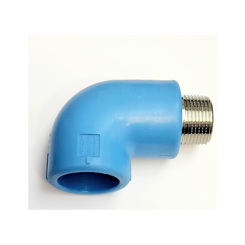 CODO MIXTO 32MM,1" ROSCA MACHO ITALSAN NIRON