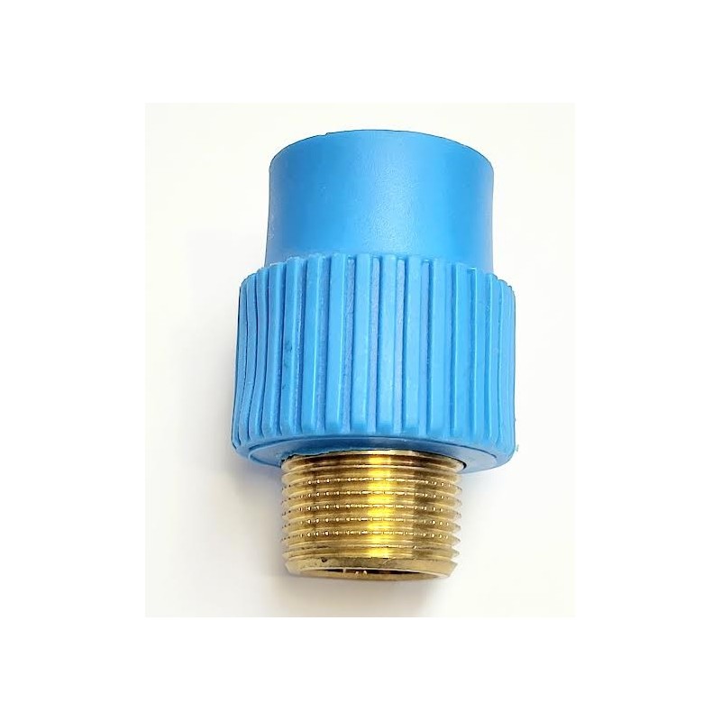 ENLACE UNION  25MM,3/4" ROSCA MACHO ITALSAN NIRON