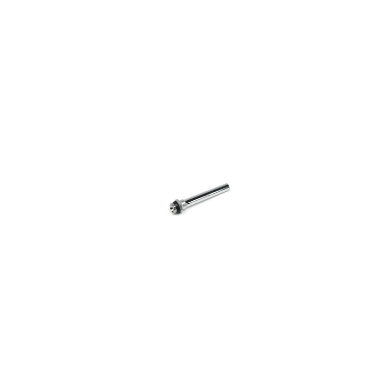 TUBO COBRE CROMADO CON CONEXION 1/2 MACHOCON JUNTA LONGUITUD 12CM
