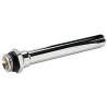 TUBO COBRE CROMADO CON CONEXION 1/2 MACHOCON JUNTA LONGUITUD 12CM