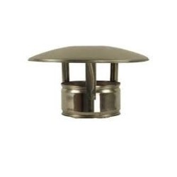 DEFLECTOR SIMPLE PARED 150MM, NEGARRA INOX