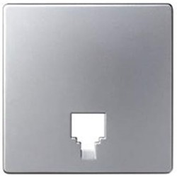 PLACA TOMA TL SIMON 82 ALUMINIO