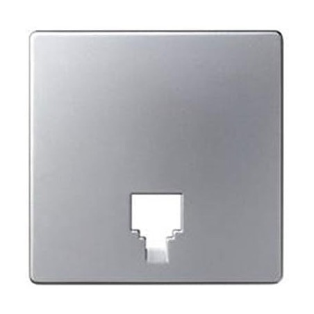 PLACA TOMA TL SIMON 82 ALUMINIO