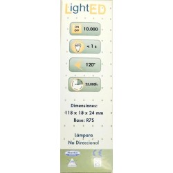 LAMPARA LED LINEAL R7S J118 LED SLIM 7W 4000K GARRIDO