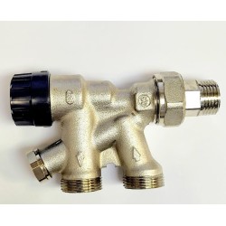 VALVULA MONOTUBO TERMOSTATICA COMAP 444 H 1/2-24 DN19.4