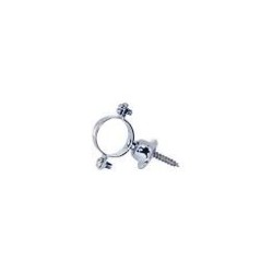 BRIDA O ABRAZADERA SUJECION CROMADA PRESTO 28MM