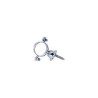 BRIDA O ABRAZADERA SUJECION CROMADA PRESTO 28MM