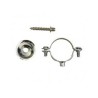 BRIDA O ABRAZADERA SUJECION CROMADA PRESTO 28MM