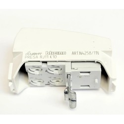 TOMA RJ11 BTICINO LIGHT  1 MODULOS BLANCO