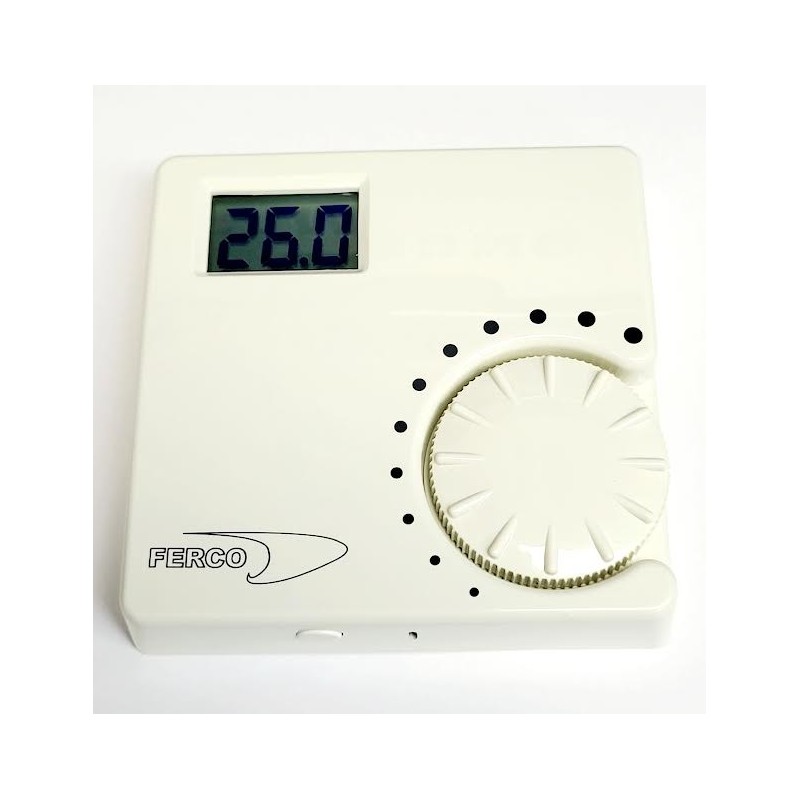 TERMOSTATO AMBIENTE DIGITAL FERCO 176ws