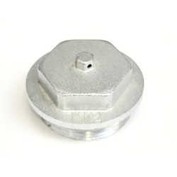 TAPON CIEGO CROMADO PARA COLECTOR FAR CON JUNTA TORICA 11/2"