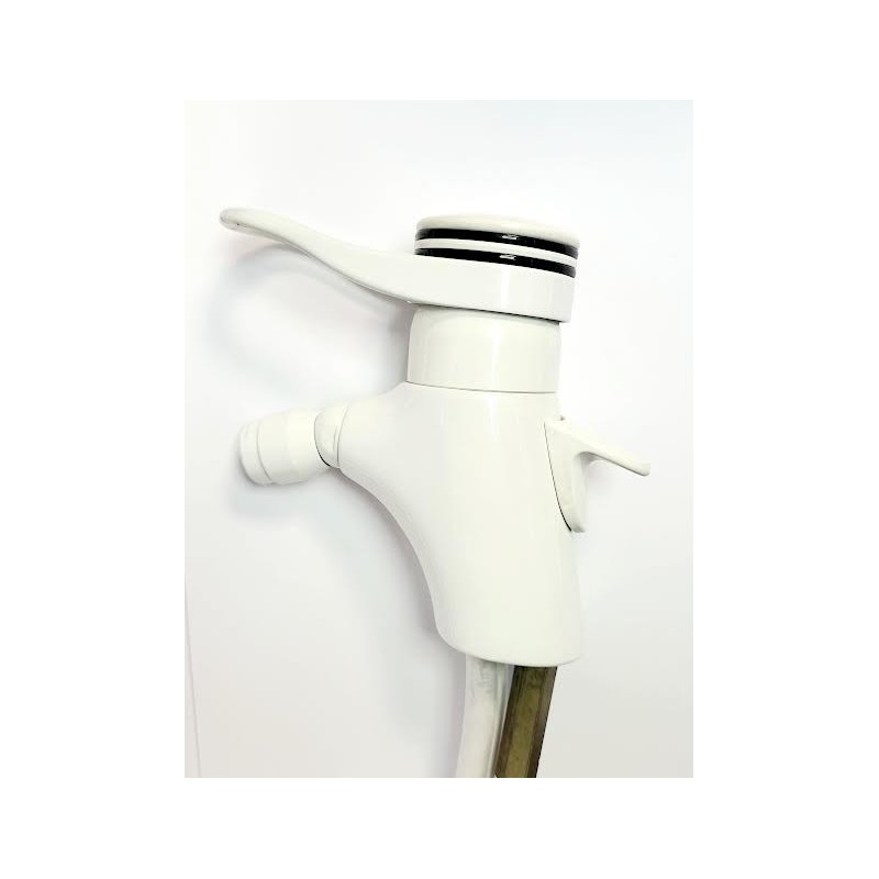 MONOMANDO BIDE CON DESAGUE AUTOMATICO  BLANCO GROHE EUROPLUS