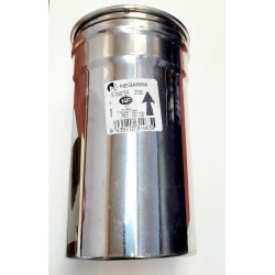 MODULO RECTO 50CM MASTER INOX SIMPLE MASTER 125MM NEGARRA