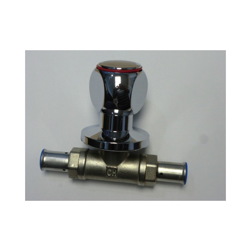 LLAVE EMP.SANITHERM 16MM CALIENTE  CHEMIDRO 