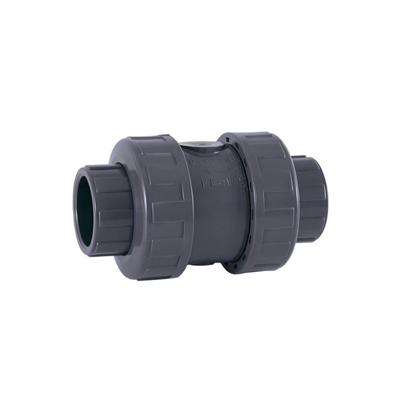 VALVULA ANTI-RETORNO MUELLE  PVC ENCOLAR  50MM,