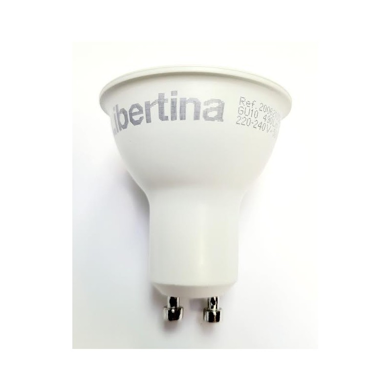 bombilla led 6w,smd  gu-10  220v,6w  490lm 6000ºk libertina