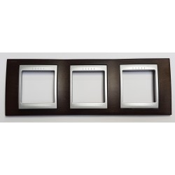 MARCO HORIZONTAL,UNICATOP ALUMINIO WENGUE 3 ELEM
