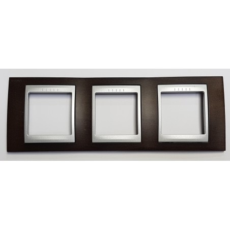 MARCO HORIZONTAL,UNICATOP ALUMINIO WENGUE 3 ELEM