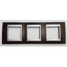 MARCO HORIZONTAL,UNICATOP ALUMINIO WENGUE 3 ELEM