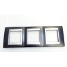 MARCO 3 ELEM,GRIS ALUMINIO UNICA TOP serie unica top EUNEA
