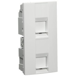 RJ45 INFRA+,SCHNEIDER,UNICA,DOBLEENCHUFE