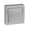 Conmutador Simon 73 LOFT aluminio  73201-53