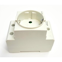 BASE SCHUKO MODULAR CARRIL DIN 16A,-250V