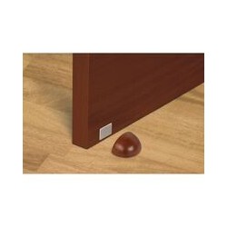 RETENEDOR TOPE DE PUERTAS CON ADHESIVO INOFIX  MARRON