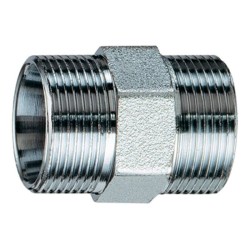 RACOR DOBLE 1/2 LATON CROMADO CONICO  FAR  ALB