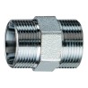RACOR DOBLE 1/2 LATON CROMADO CONICO  FAR  ALB