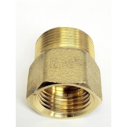 RACOR HEMBRA LATON 1/2 5050-12 FAR  ALB conexion bicono