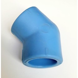CURVA 45º TERMOFUSION HEMBRA HEMBRA 20MM,ITALSAN NIRON
