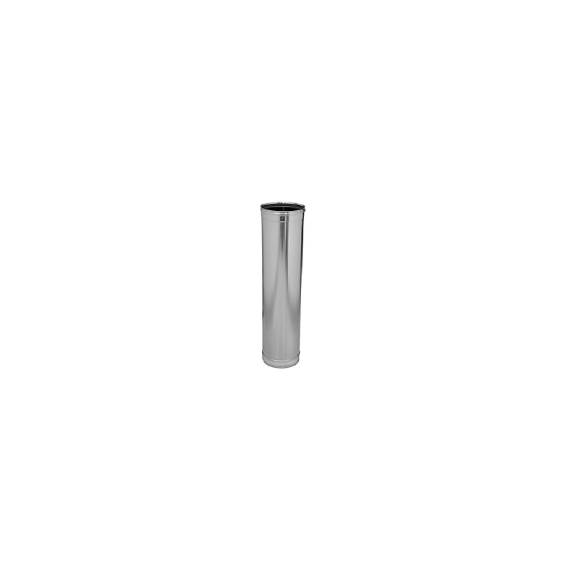 TUBO RECTO SIMPLE 1MTS  INOX 304  300MM, CONVESA  EIT130