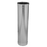 TUBO RECTO SIMPLE 1MTS  INOX 304  300MM, CONVESA  EIT130
