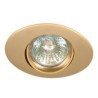ARO EMPOTRABLE Halogeno , basculante oval, ZAMAK COBRE VIEJO