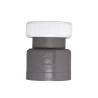 RACOR DOS PIEZAS C-167  PVC 11/2-40 CREARPLATS