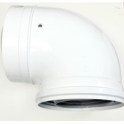 CODO 90º CONCENTRICO CONDESACION  PP-GLV 100-150 ACV