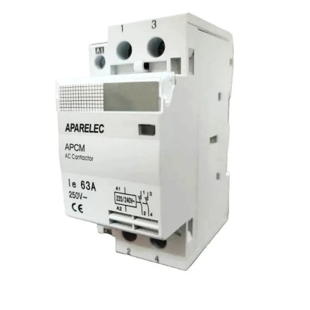 CONTACTOR MODULAR 63A  2NO 2MOD,  APCM aparelec