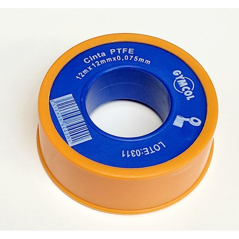 ROLLO TEFLON PEQUEÑO 12X12X0.075 PTFE GYMCOL