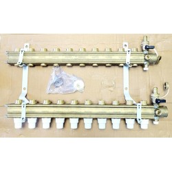 Colector  para suelo radiante chemidro 10 salidas COMBYTERM