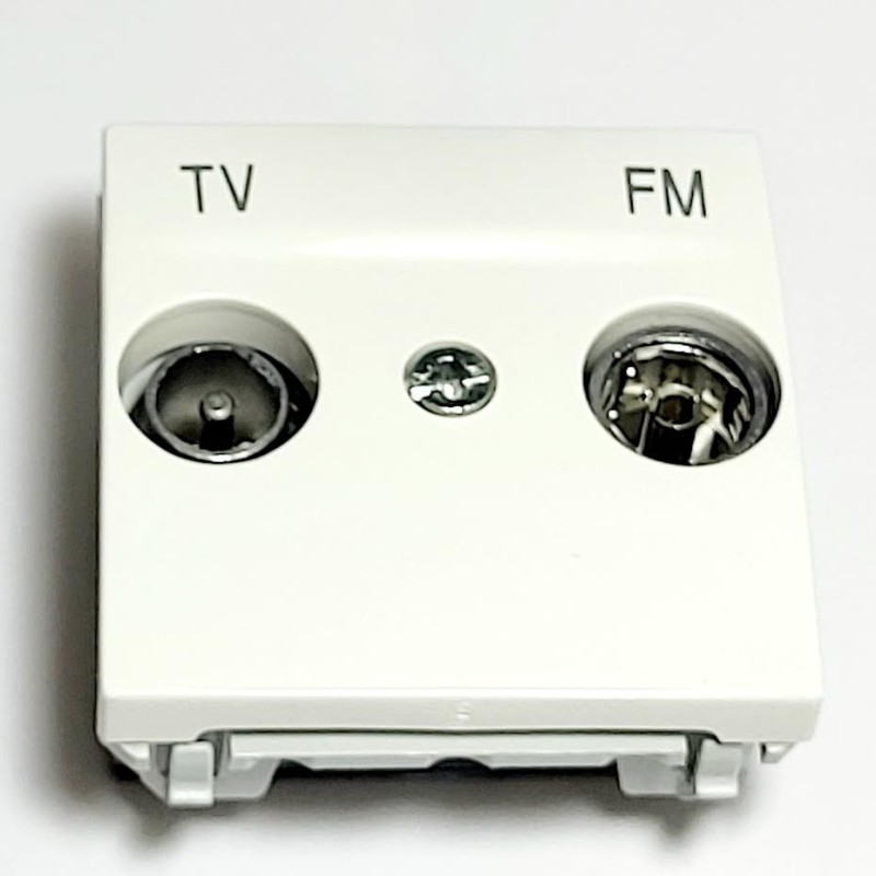 TOMA TV/FM UNICA EUNEA MARFIL