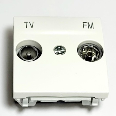 TOMA TV/FM UNICA EUNEA MARFIL