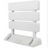 ASIENTO ABATIBLE PARA DUCHA ALUMINIO ABS  AB003
